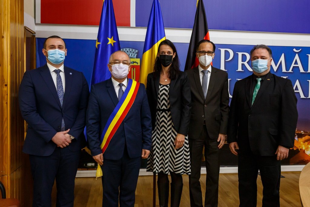 Ambasadorul Germaniei, în vizită la Cluj. Ce a discutat cu oficialitățile locale
