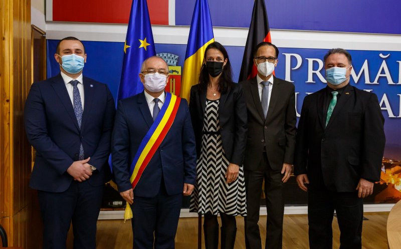 Ambasadorul Germaniei, în vizită la Cluj. Ce a discutat cu oficialitățile locale