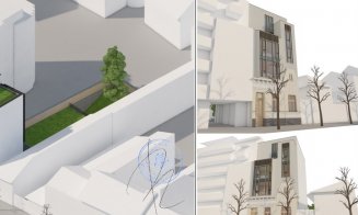 Clădire de birouri pe Moților, fără parcare, ridicată de un fost consilier local