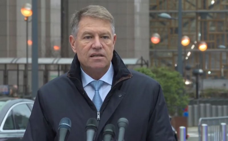 Iohannis, înainte de reuniunea CE: Există o îngrijorare în legătură cu varianta Omicron. Vom discuta despre cum vom obţine un vaccin nou