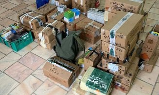 Peste 11.000 de cartușe ridicate de polițiști la Cluj. Unde a fost găsită muniția letală