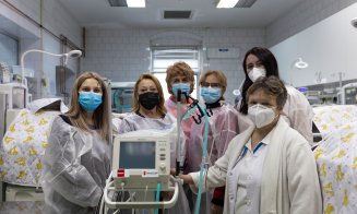 Aparatură de peste 50.000 de euro, donată secției de neonatologie a Clinicii „Dominic Stanca” din Cluj