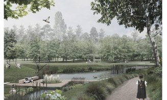 Parcul Feroviarilor: zone cu plante din Munții Apuseni și lacuri formate din ape meteorice, cu plante specifice
