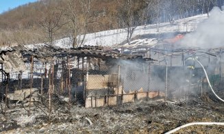 Un bărbat a pierit într-un incendiu într-o localitate clujeană