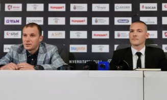 Giurgiu și Cordoș pregătesc următoarele transferuri ale Universității Cluj: “Jucătorii cu care discutăm sunt din Liga 1”