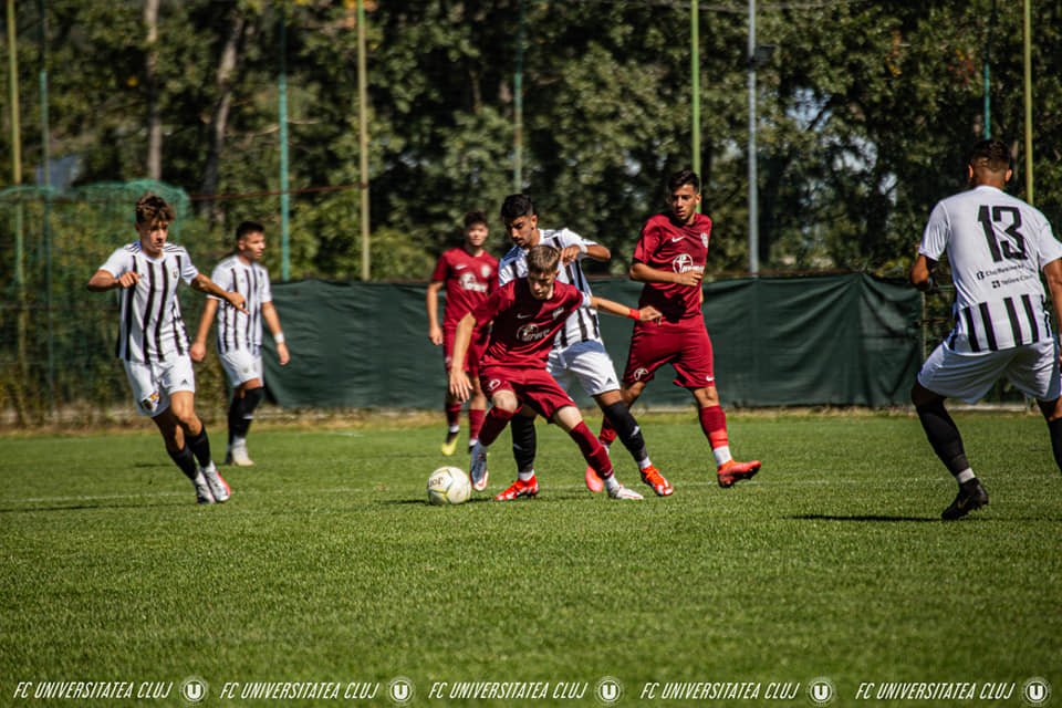“U” Cluj și CFR, în topul celor mai bune echipe din Liga Elitelor U19