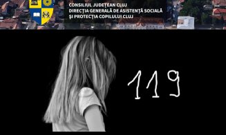 Clujenii încep să sune la numărul unic destinat cazurilor de abuz împotriva copiilor. Câte apeluri s-au înregistrat