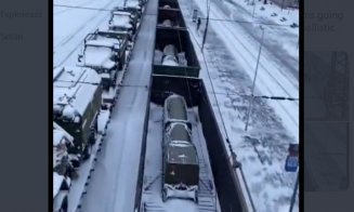ÎNCĂRCĂTURĂ NUCLEARĂ în "trenurile Apocalipsei"? Ruşii au adus la graniţa cu Ucraina zeci de rachete Iskander