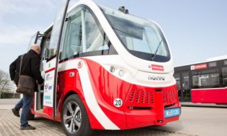 Autobuze fără șofer și cu hidrogen la Cluj-Napoca. Boc: ''Nu cred că viitorul se mai poate face cu autobuze diesel, poluante''