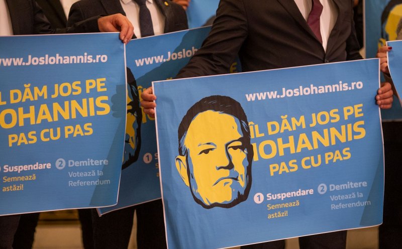 Câte semnături a strâns AUR pentru suspendarea președintelui Iohannis