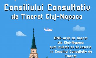 Apel pentru constituirea Consiliului Consultativ de Tineret Cluj-Napoca