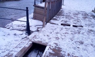 ATENŢIE clujeni, răsar capcane pe promenada Somşeului