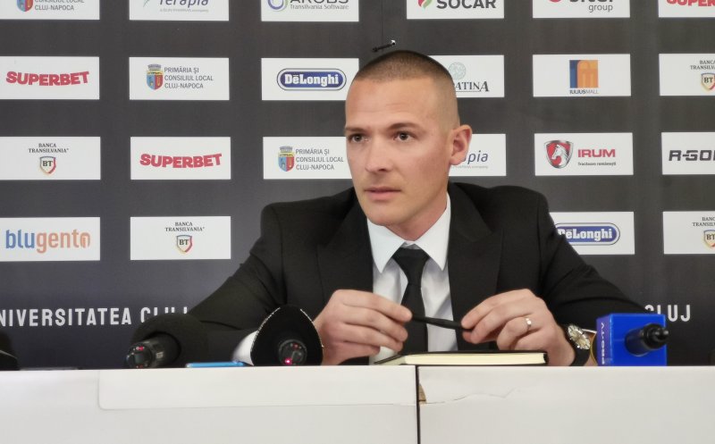 Cum vede managerul general al “Șepcilor roșii” lupta pentru promovare: “U" Cluj înseamnă presiune din toate punctele de vedere
