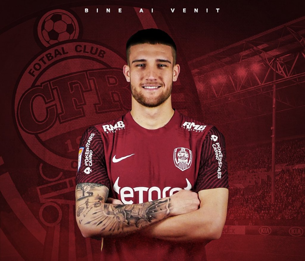 CFR Cluj a anunțat transferul unui atacant din Italia