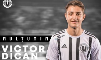 “U” Cluj a anunțat plecarea lui Victor Dican. Jucătorul a semnat pe 3 ani și jumătate cu FC Botoșani