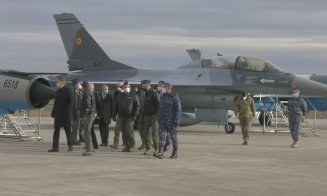 Președintele Klaus Iohannis a ajuns la Baza Aeriană de la Câmpia Turzii