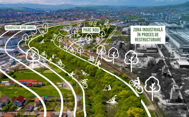 Doar 10% din zona industrială a Clujului e ocupată de spații verzi. Ce vor asociațiile civice și de mediu