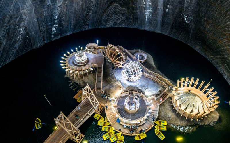 Salina Turda s-a modernizat: "Cel mai spectaculos subteran din lume"