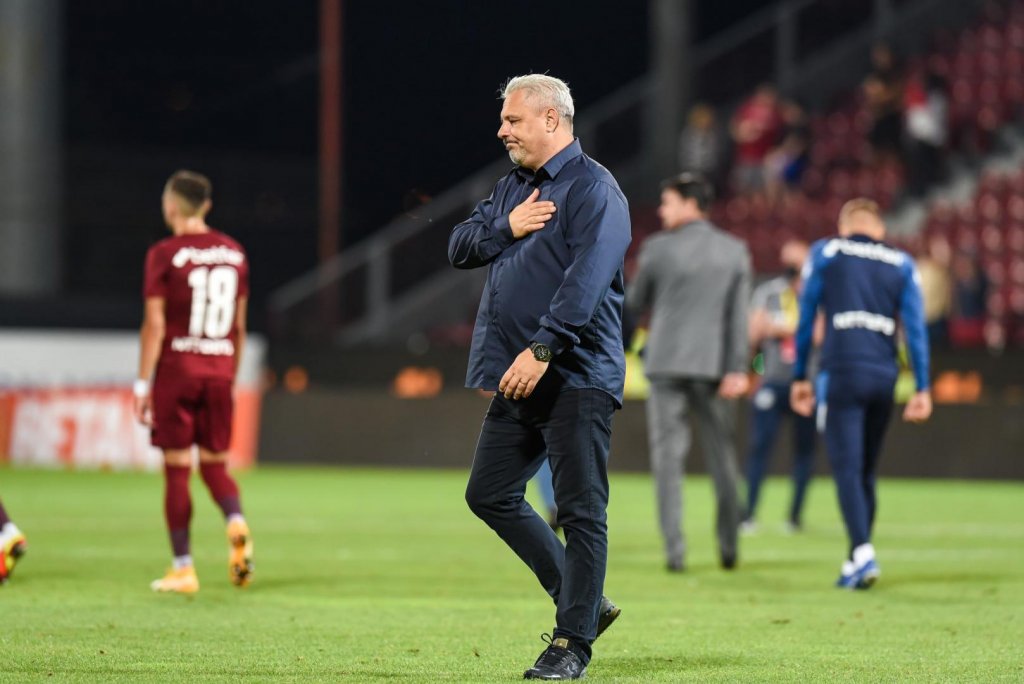 CFR Cluj rămâne favorită la titlu, în viziunea lui Șumudică: “E o echipă mai echilibrată”