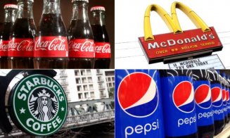 Coca-Cola, Pepsi, McDonald’s și Starbucks își suspendă operaţiunile din Rusia