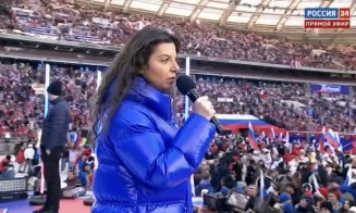 Cinism barbar la Moscova: Putin citează din Biblie la un CONCERT cu sute de mii de oameni pe stadion, în timp ce armata lui omoară civilii pe capete î