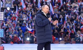 Cinism barbar la Moscova: Putin citează din Biblie la un CONCERT cu sute de mii de oameni pe stadion, în timp ce armata lui omoară civilii pe capete în Ucraina