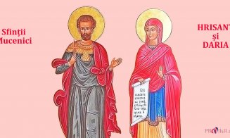 Calendar Ortodox 19 martie: Sfinții Mucenici Hrisant și Daria sunt prăzuiți de creștini