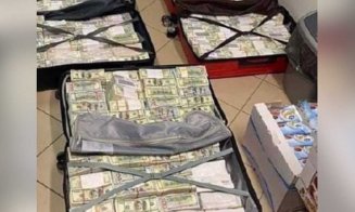 O ucraineancă a trecut granița în Ungaria cu 29 de milioane de dolari și un milion si jumătate de euro, îndesați în mai multe valize