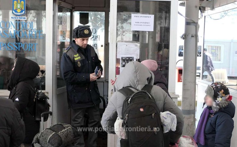 Peste 500.000 de ucraineni au intrat în România de la izbucnirea războiului