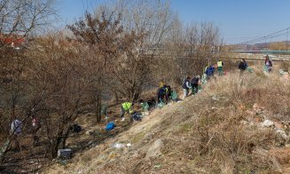 Ziua Mondială a Apei, marcată la Cluj-Napoca printr-o acțiune de ecologizare a râului Someș