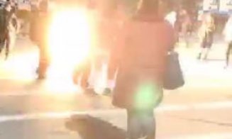 Fără menajamente! Soldații rușii au tras asupra ucrainilor strânși la un protest în Herson