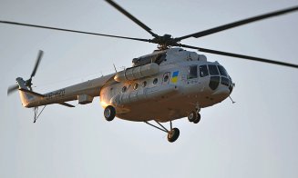 Elicoptere ucrainene deasupra Clujului. Ce au făcut la aeroport și unde merg