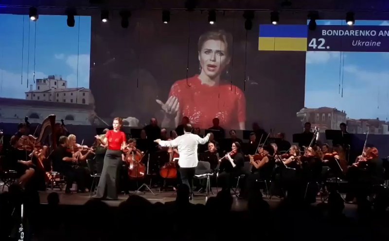 Fugită din calea războiului, solista operei naționale din Odessa,  pe scena Operei din Cluj