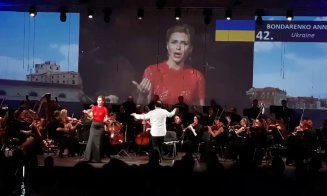 Fugită din calea războiului, solista operei naționale din Odessa,  pe scena Operei din Cluj