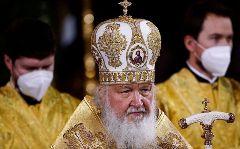 Patriarhul Kirill, la slujba de duminică: "Nu ne străduim în niciun caz să pornim la război sau să facem ceva care ar putea să le facă rău altora"