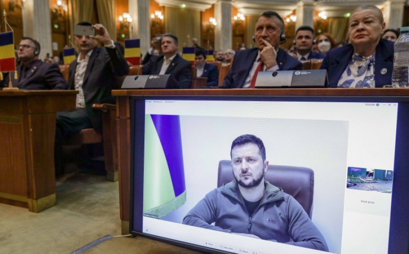 Care este explicația Camerei Deputaţilor cu privire la problemele din timpul discursului lui Zelenski