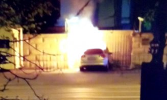 Incident șocant la sediul Ambasadei Rusiei din București: O maşină s-a izbit de porţile ambasadei şi a luat foc Şoferul a murit carbonizat