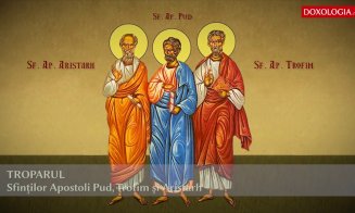 Calendar Creștin Ortodox 15 aprilie. Sunt prăzuiți Sfinții Apostoli Aristarh, Pud și Trofim