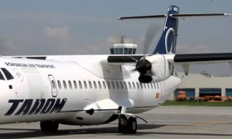 Avion Tarom, oprit la Cluj, chiar înainte de decolare. Tudor Chirilă: S-a oprit pe pistă din cauza unei defecțiuni