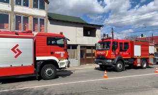 Incendiu la o casă din Cluj. Adolescent cu arsuri, preluat de SMURD