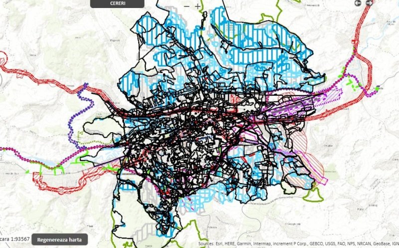 Cluj-Napoca: Platforma GIS eliberează automat certificate de urbanism