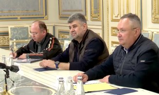 Ciucă și Ciolacu s-au întâlnit cu Zelenski la Kiev.