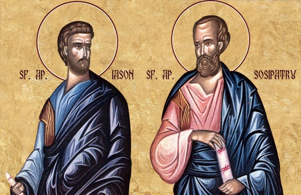 Calendar Ortodox 28 aprilie. Sfinții Apostoli Iason și Sosipatru sunt prăzuiți de creștini