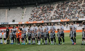 Surpriză pe Cluj Arena. "Studenții" s-au încurcat cu Unirea Slobozia
