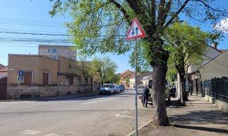 Modificări pe o stradă din centrul Clujului. De astăzi se circulă în ambele sensuri