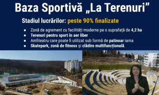Lucrările la Baza sportivă „La Terenuri” la 90%