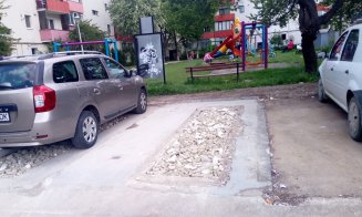 Garajele din Piaţa Ioan Meşter, una cu pământul. Mănăşturenii sunt tare supăraţi