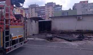 Garajele din Piaţa Ioan Meşter, una cu pământul. Mănăşturenii sunt tare supăraţi