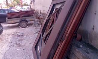 Garajele din Piaţa Ioan Meşter, una cu pământul. Mănăşturenii sunt tare supăraţi
