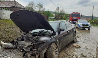 Accident la Sântioana. Trei persoane la spital